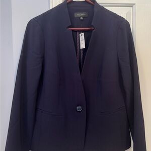 Talbots Navy travel Blazer